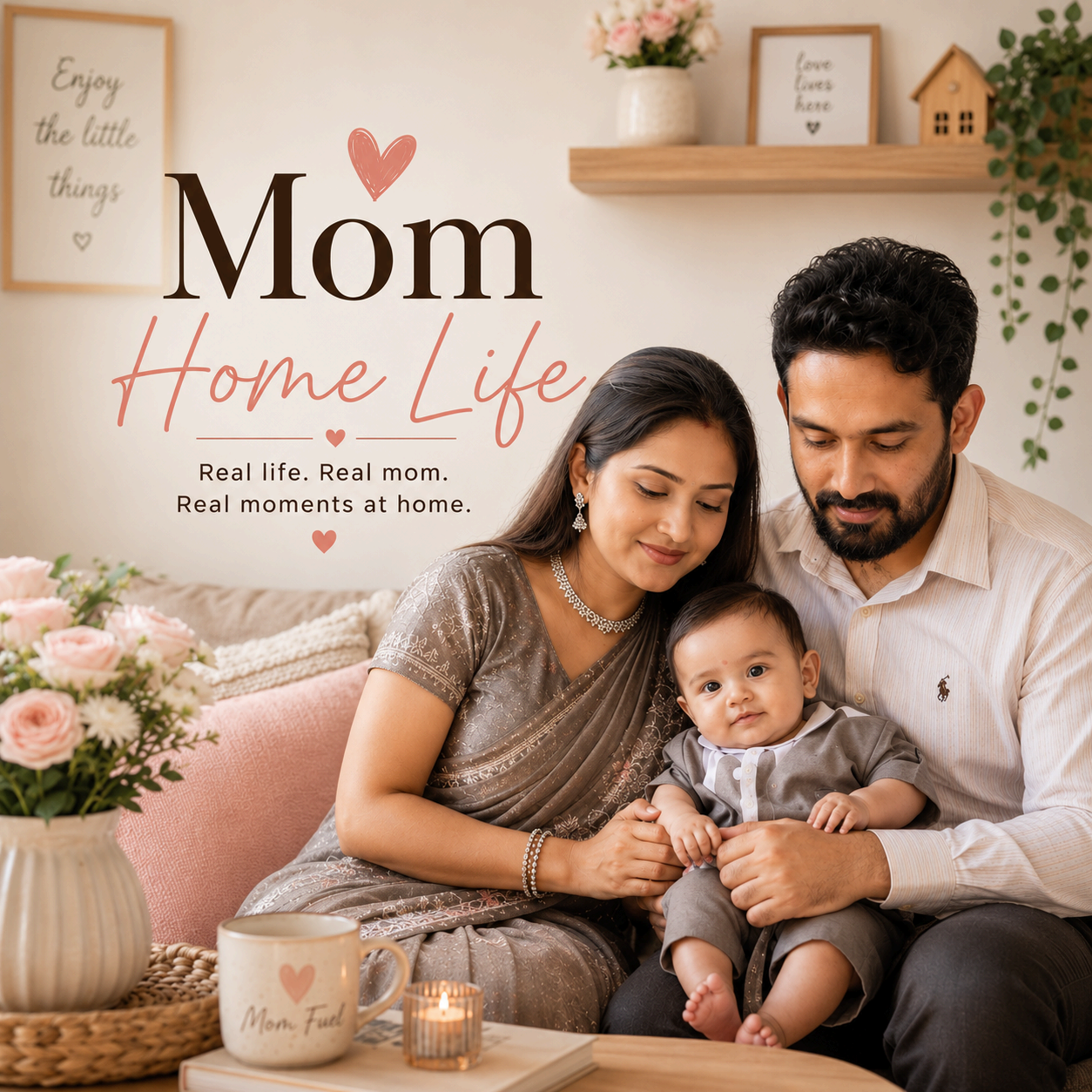 Happy motherhood lifestyle